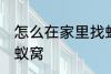 怎么在家里找蚂蚁窝 如何在家里找蚂蚁窝