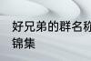 好兄弟的群名称大全 好兄弟的群名称锦集