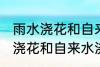 雨水浇花和自来水浇花有区别吗 雨水浇花和自来水浇花有什么区别