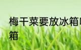 梅干菜要放冰箱吗 梅干菜要不要放冰箱