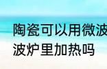 陶瓷可以用微波炉加热吗 瓷器能放微波炉里加热吗