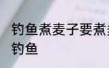 钓鱼煮麦子要煮多长时间 麦子煮多久钓鱼