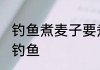 钓鱼煮麦子要煮多长时间 麦子煮多久钓鱼