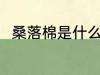 桑落棉是什么材质 桑落棉材质介绍
