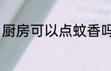 厨房可以点蚊香吗 厨房能不能点蚊香