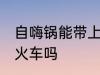 自嗨锅能带上火车吗 自嗨锅可以带上火车吗
