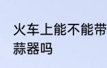 火车上能不能带搅蒜器 火车上能带搅蒜器吗