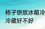 柿子饼放冰箱冷藏好吗 柿子饼放冰箱冷藏好不好