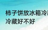 柿子饼放冰箱冷藏好吗 柿子饼放冰箱冷藏好不好